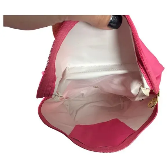 Longchamp Paris La Pliage Sac A Dos Modele Depose Candy Pink Nylon Backpack - Picture 2 of 7